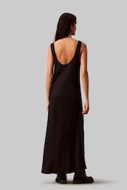 Calvin Klein Black Slip Dress - Image 2 of 6