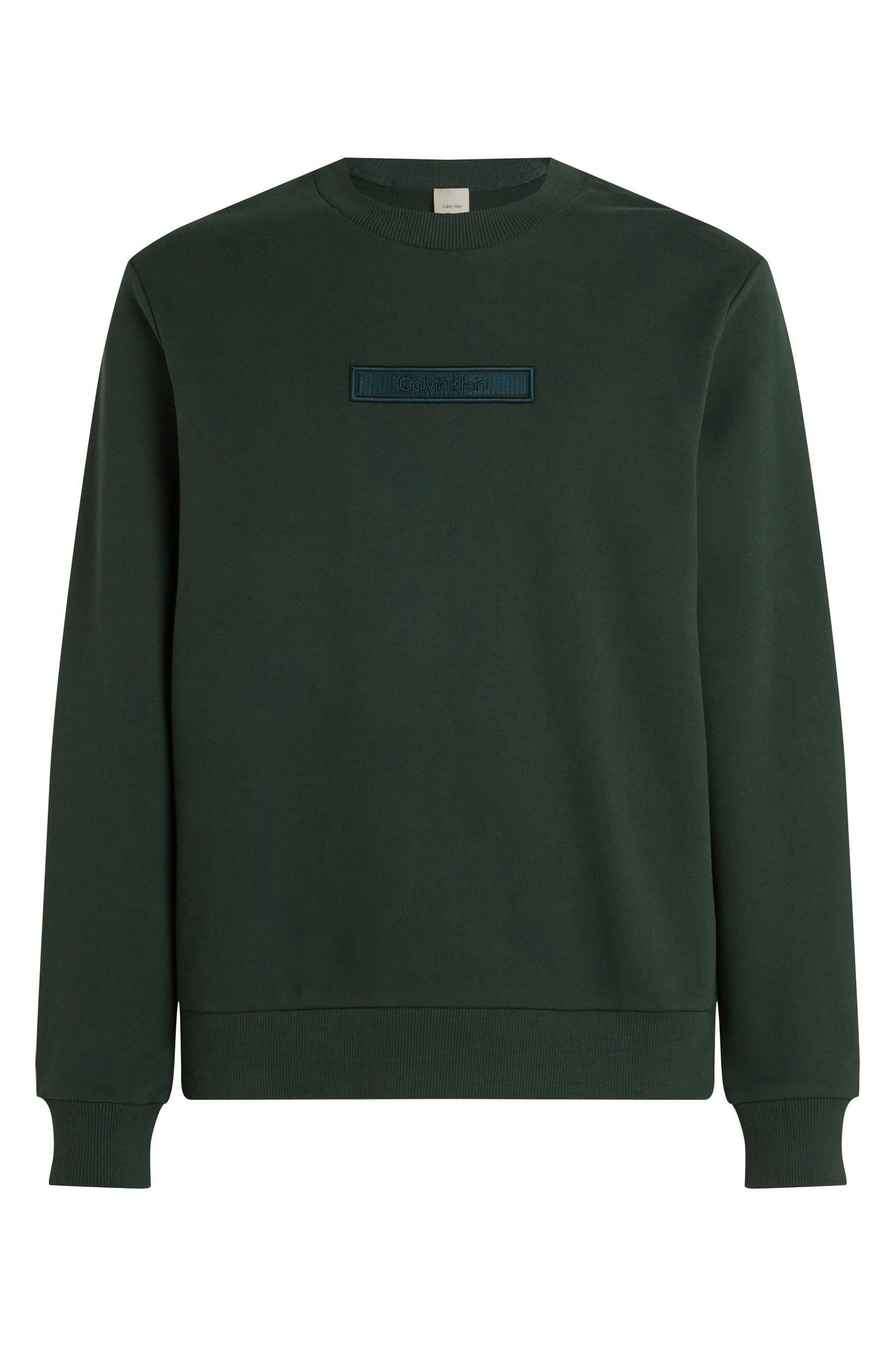 Calvin klein embroidered logo sweatshirt best sale