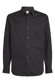 Calvin Klein Grey Flannel Solid Shirt - Image 4 of 6