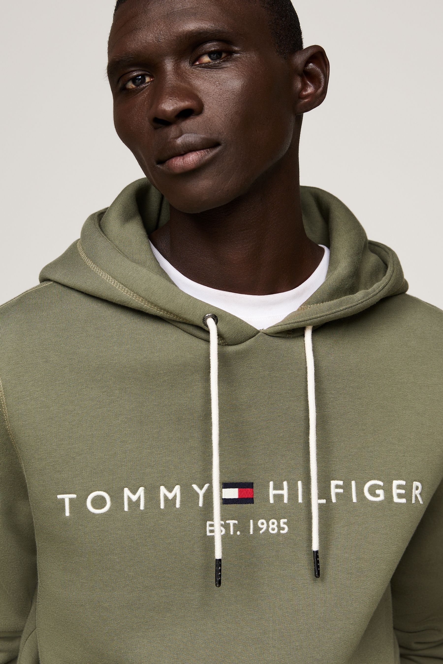 Green tommy hoodie store
