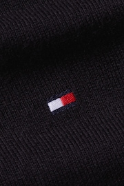 Tommy Hilfiger Black Organic Pima Cotton Cashmere Roll Neck Sweater - Image 5 of 5