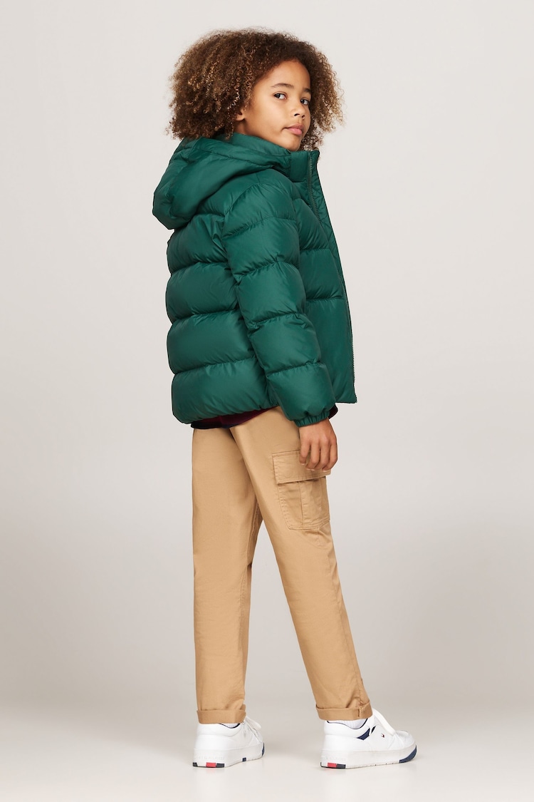 Tommy Hilfiger Boys Essential Down Puffer Jacket - 圖片 2，共 5