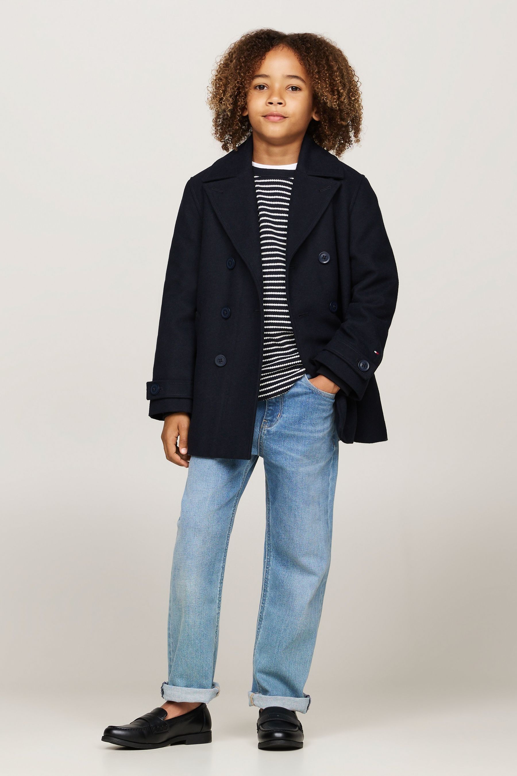 Tommy Hilfiger Blue Light Padded Peacoat 67years Boys