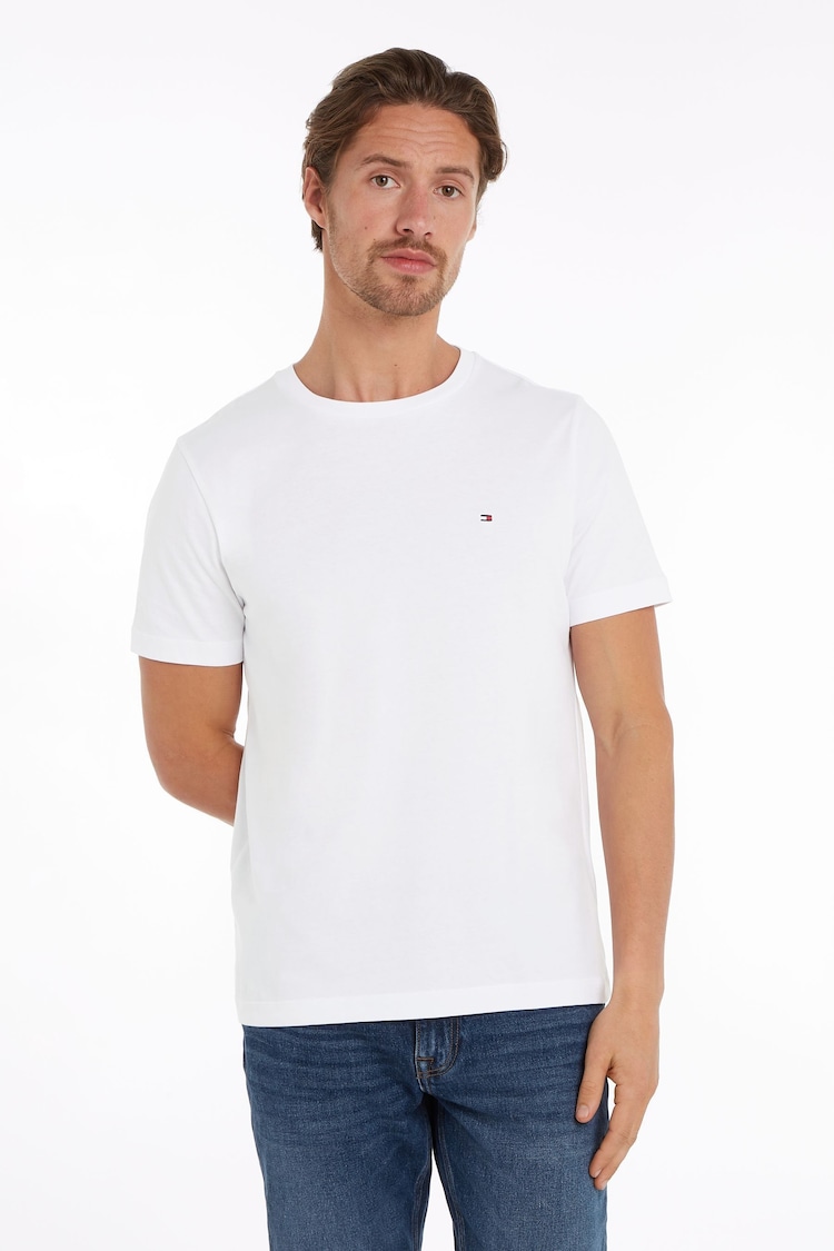 Tommy Hilfiger Regular Fit Essential Solid T-Shirt - 圖片 1，共 6