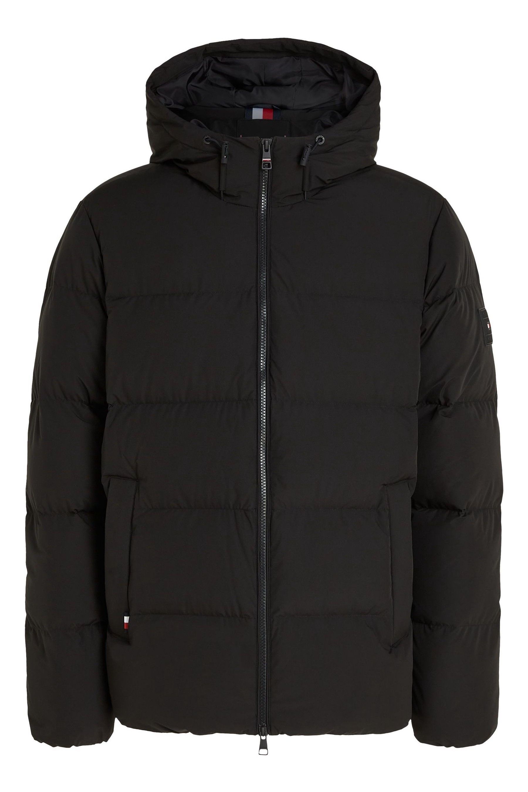 Hilfiger jacket black clearance