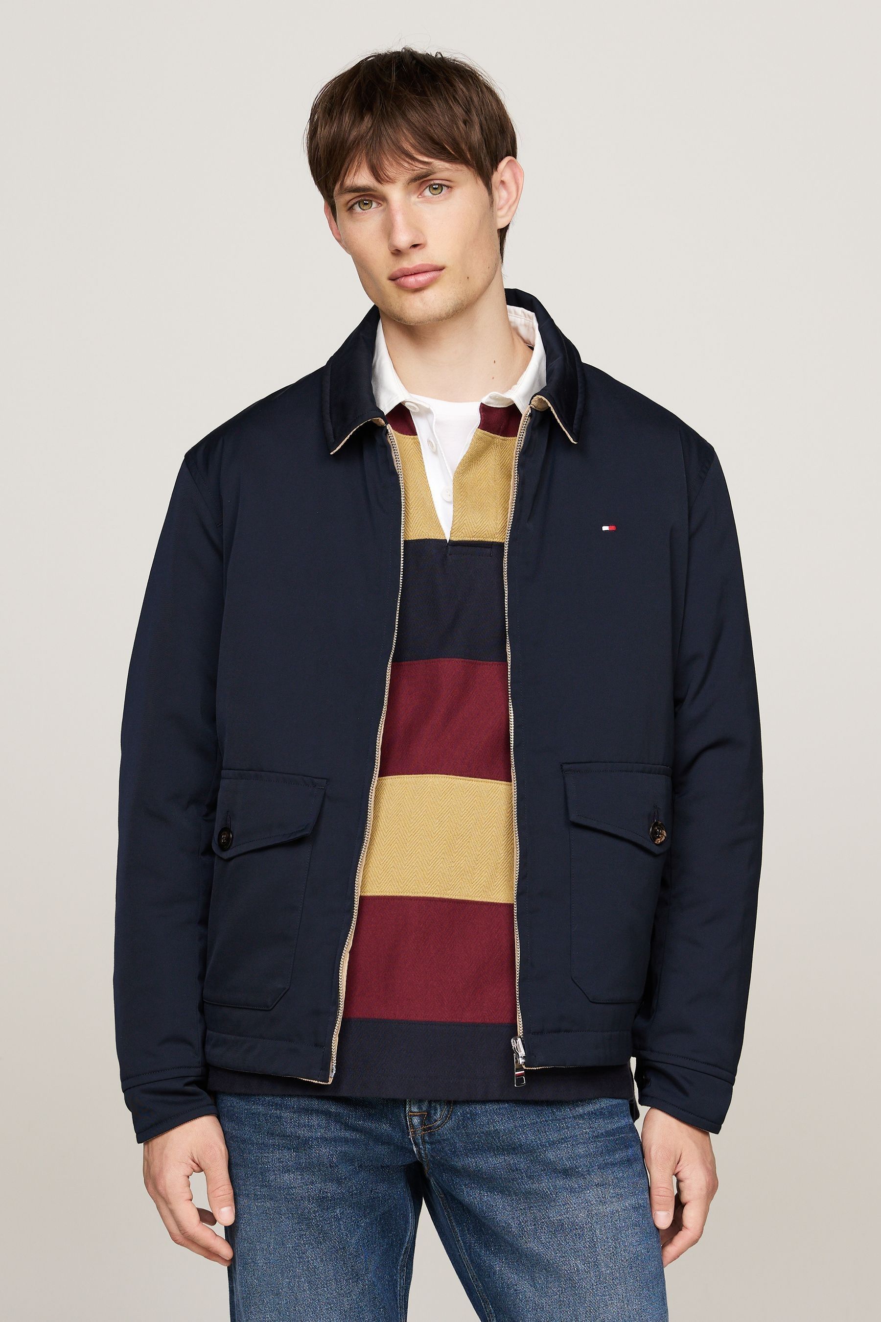 Hilfiger blue jacket discount