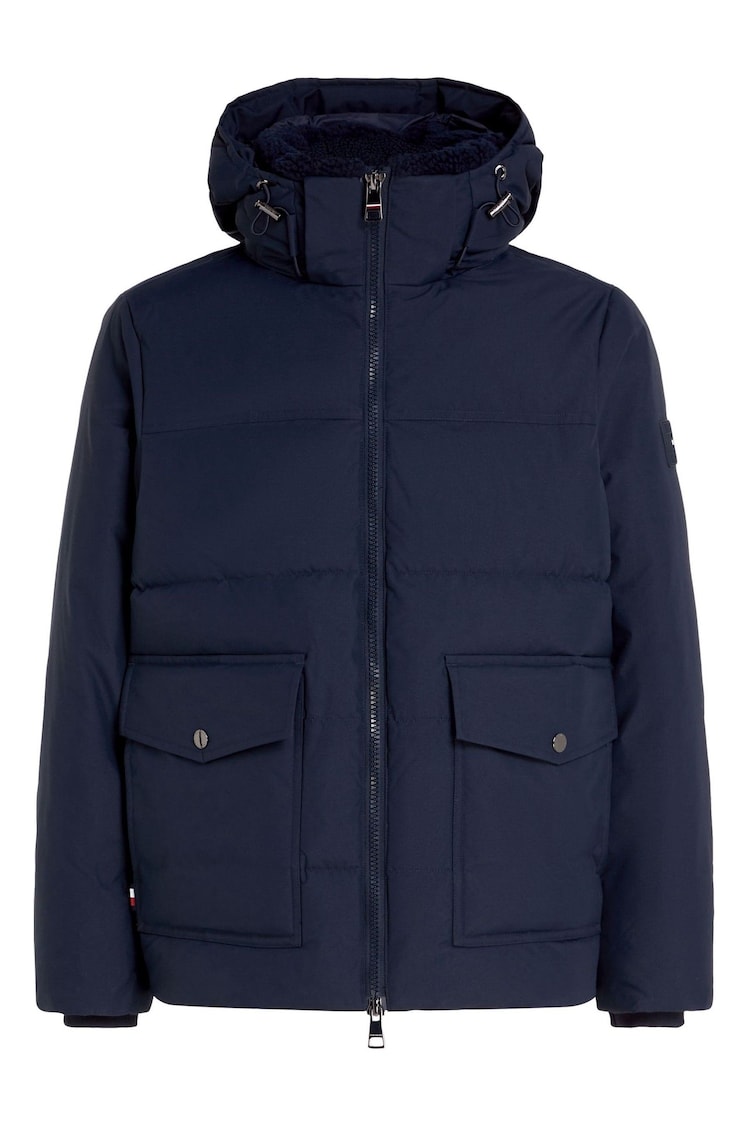 Tommy Hilfiger Blue Rockie Utility Hooded Jacket - Image 1 of 1