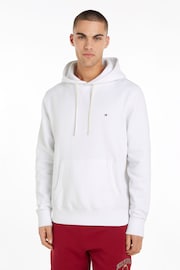 Tommy Hilfiger Essential Fleece White Hoodie - Image 1 of 6