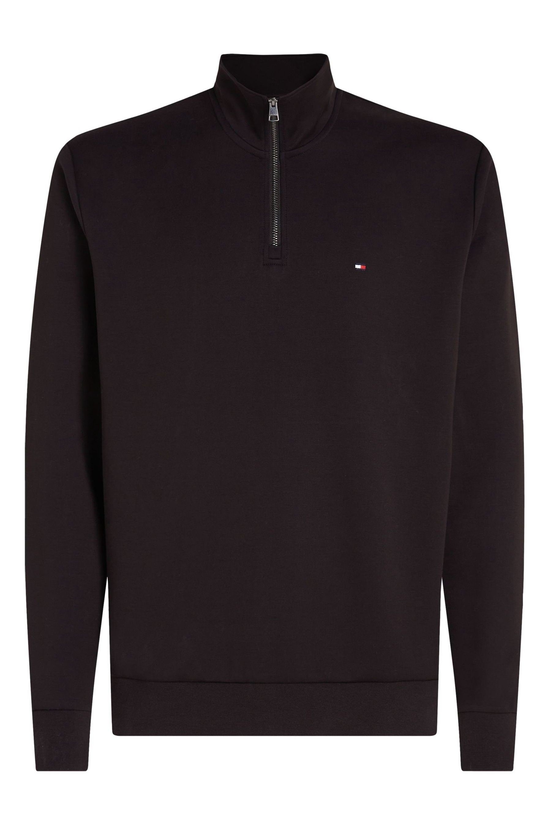 Tommy hilfiger black sweatshirt cheap