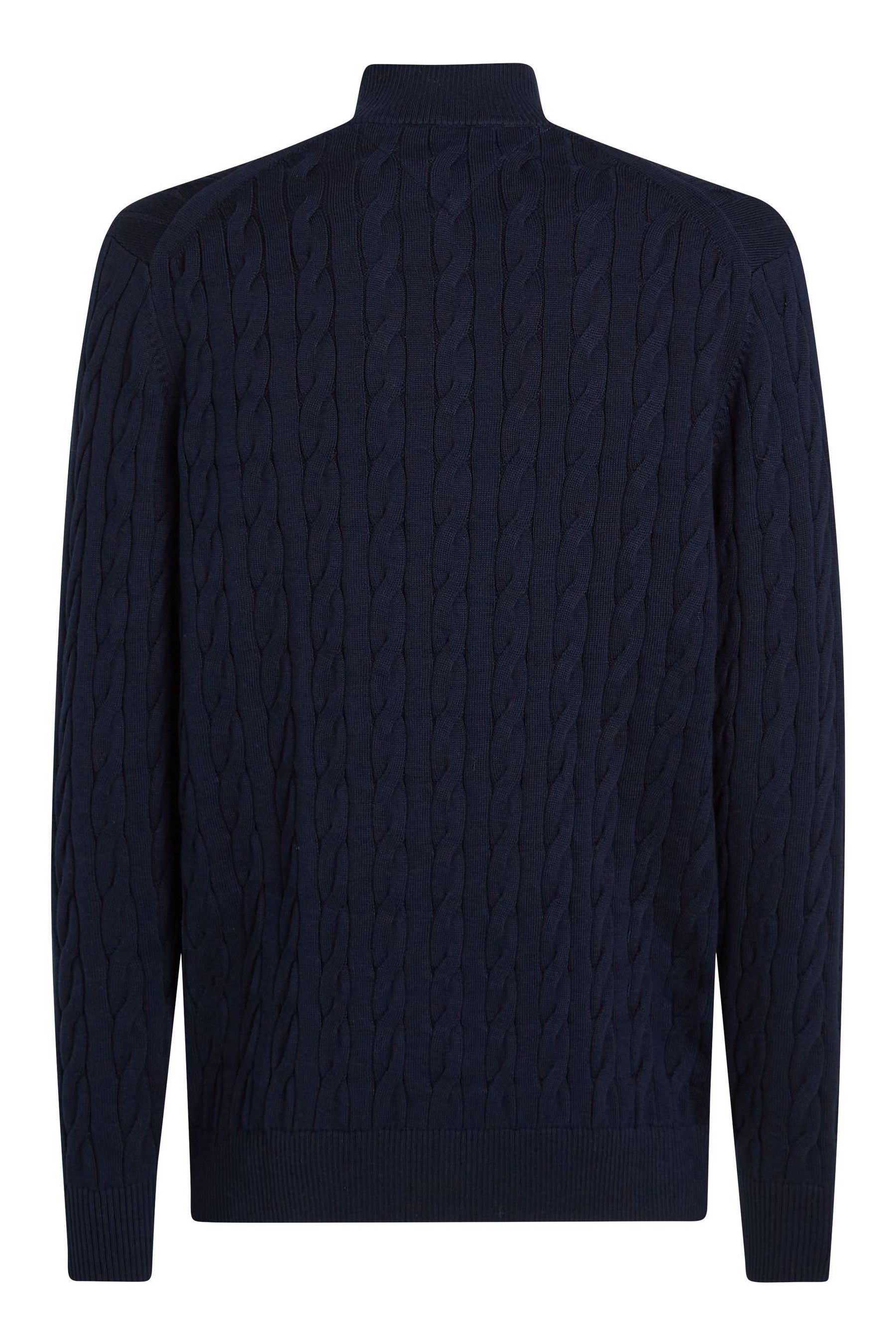 Tommy hilfiger quarter zip jumper best sale