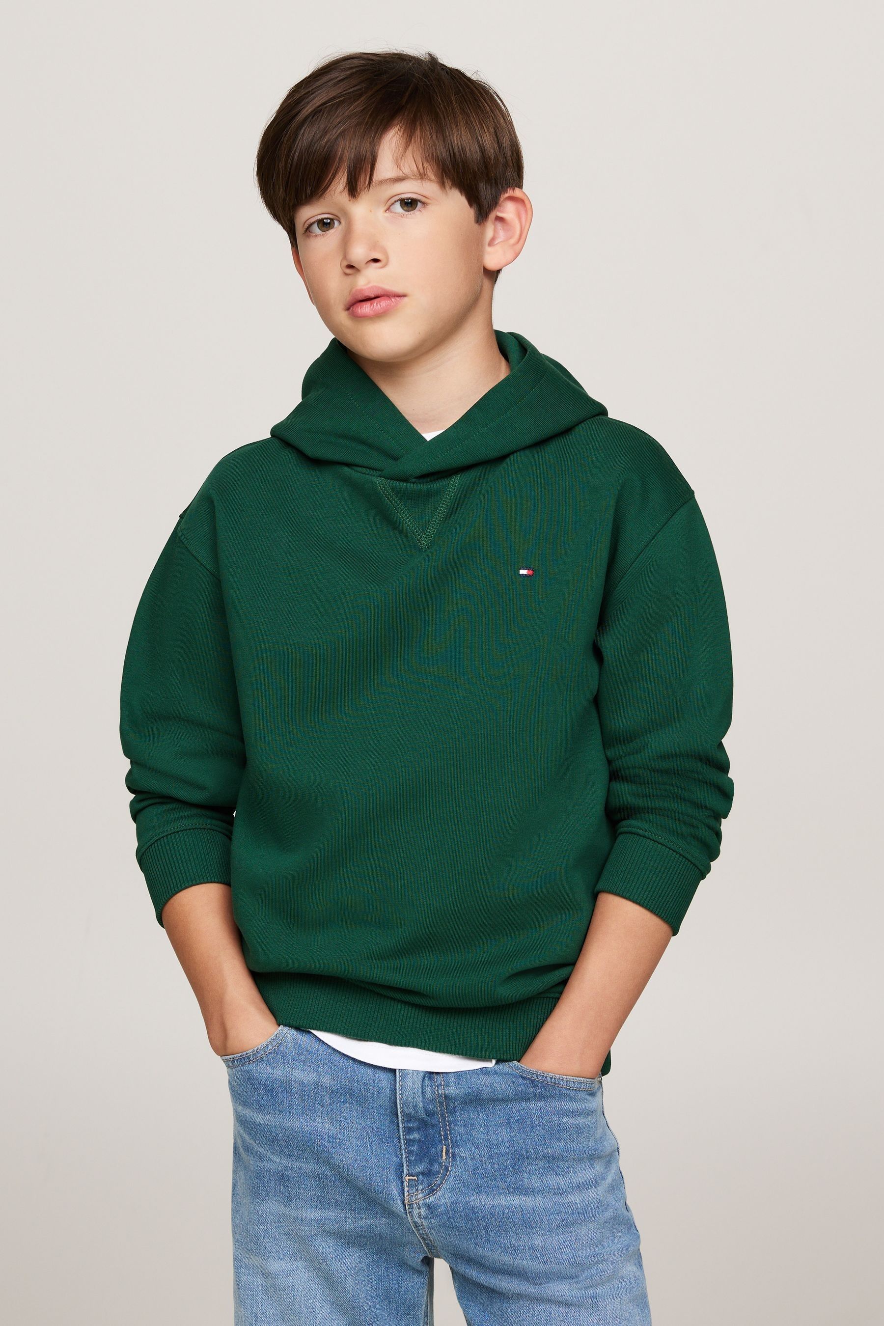Tommy jeans green hoodie outlet