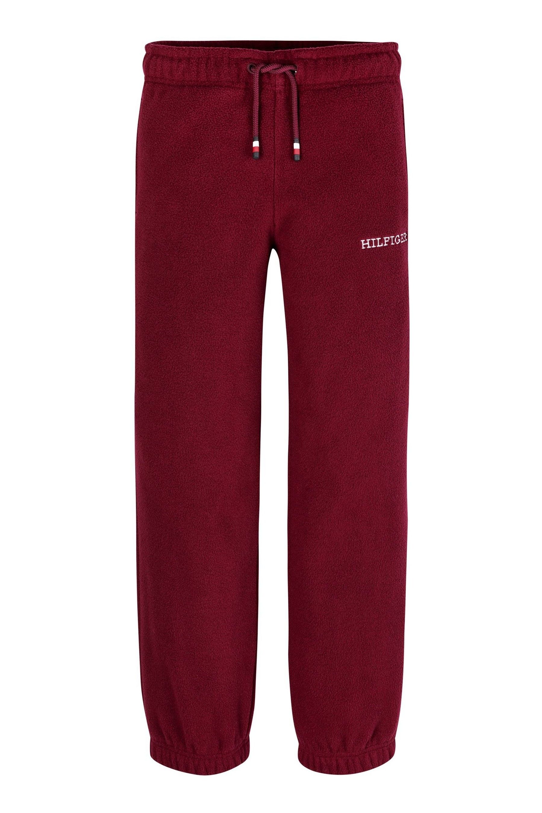 Buy Tommy Hilfiger Burgundy Red Tommy Hilfiger Unisex Polar Fleece Sweatpants from Next Canada