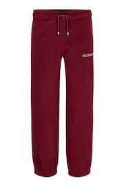 Tommy Hilfiger Burgundy Red Tommy Hilfiger Unisex Polar Fleece Sweatpants - Image 5 of 5