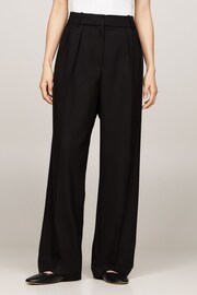 Tommy Hilfiger Slim Fit Core Straight Black Trousers - Image 1 of 5