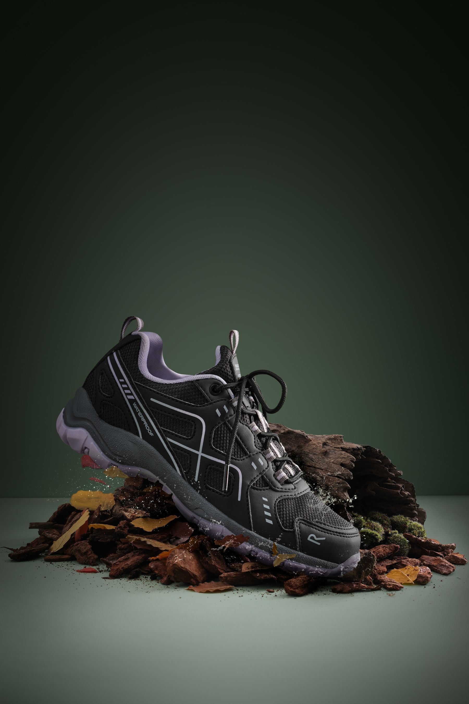 Regatta Grey Womens Vendeavour Low Walking Shoes