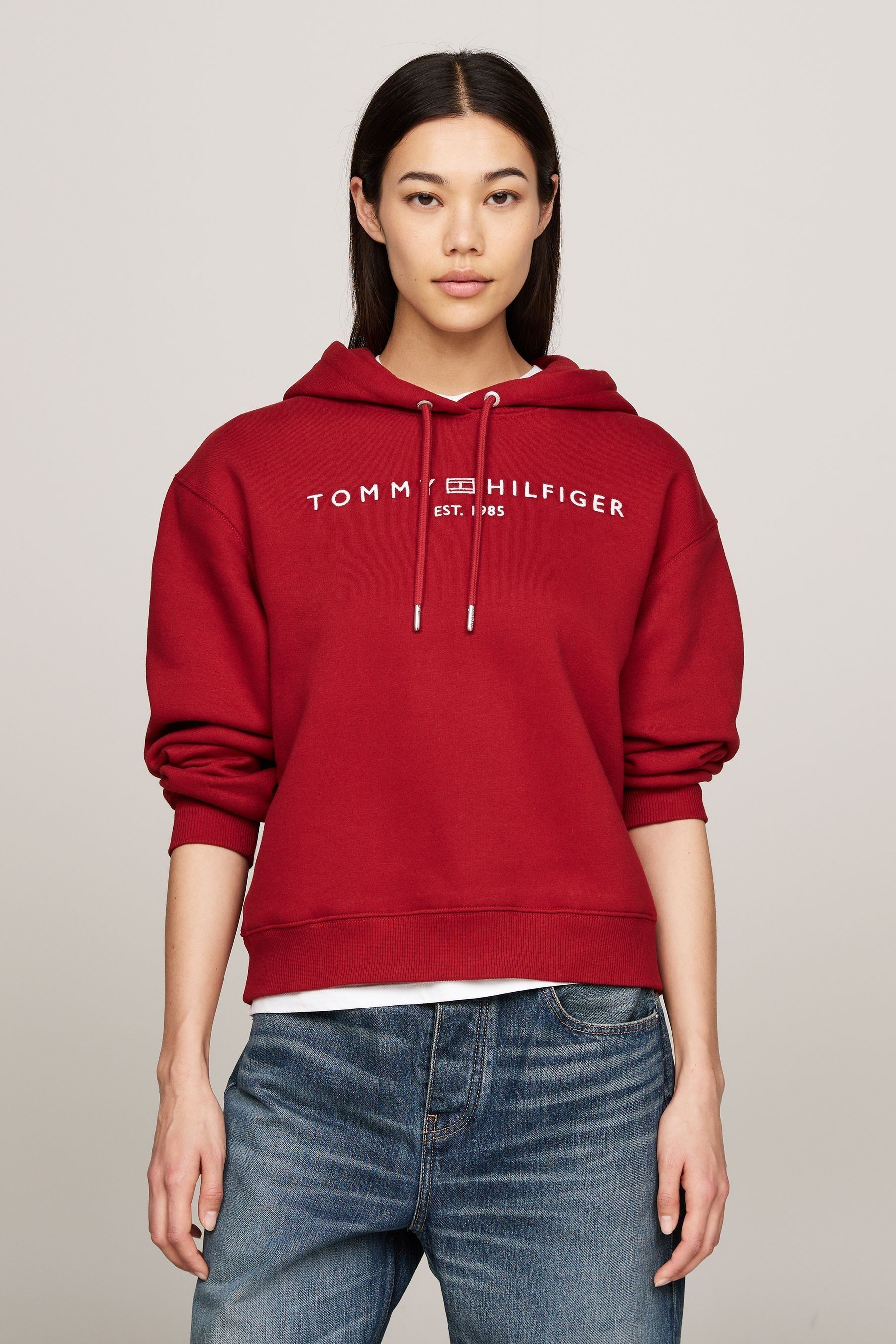 Pullover hoodie tommy hilfiger online