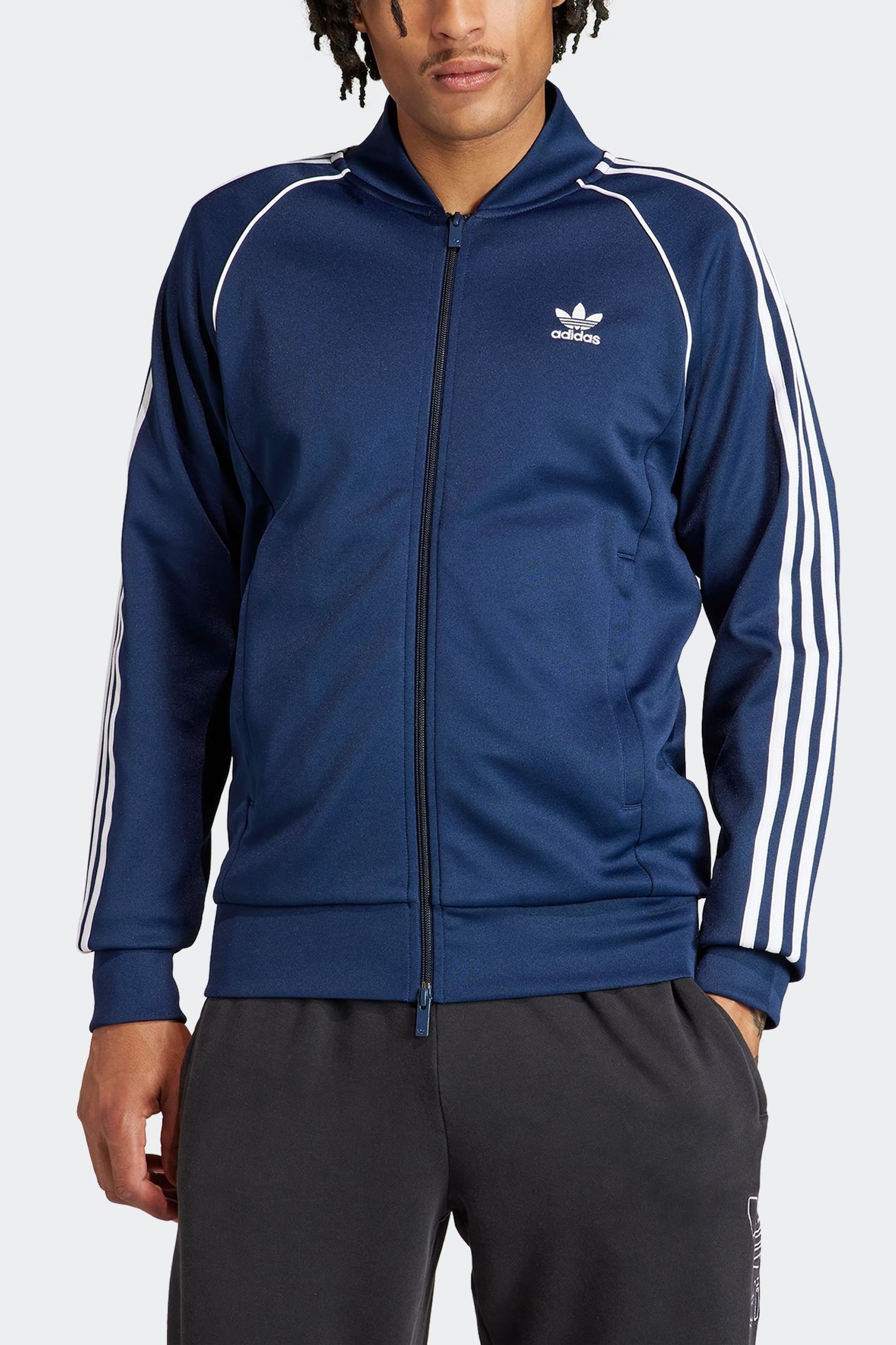 Buy adidas originals Navy Adicolor Classics SST Track Jacket from Next Malta
