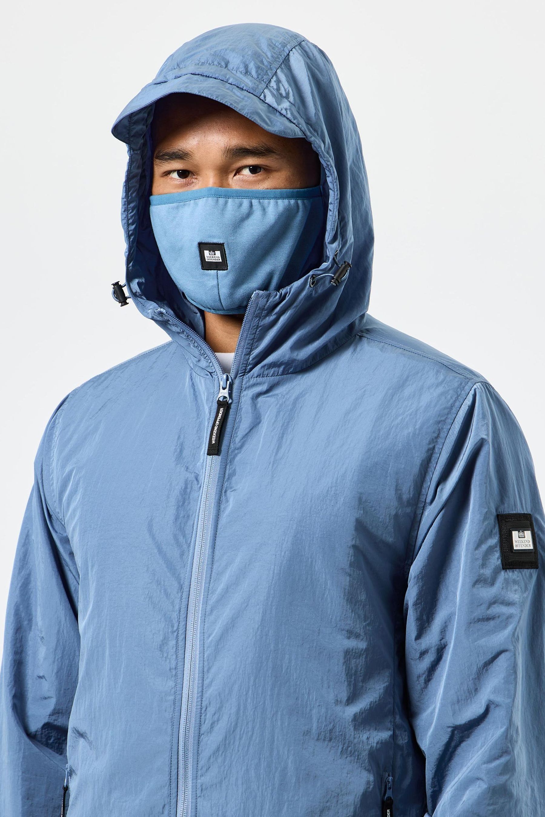 Weekend offender windbreaker top