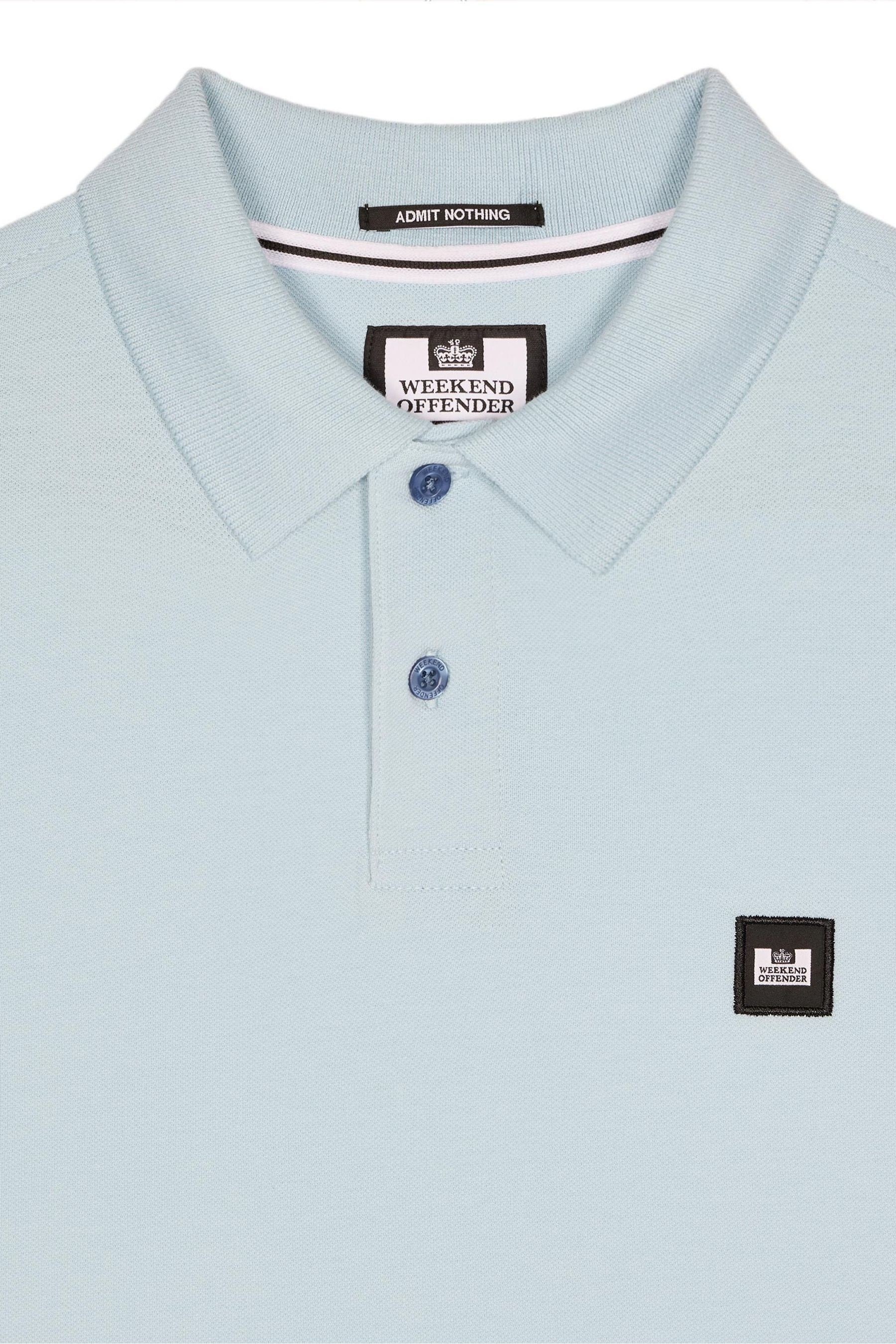 Buy Weekend Offender Mens Classic Caneiros Badge 100 Cotton Polo Shirt from Next USA