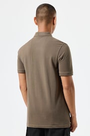 Weekend Offender Mens Classic Caneiros Badge 100% Cotton Polo Shirt - Image 2 of 5