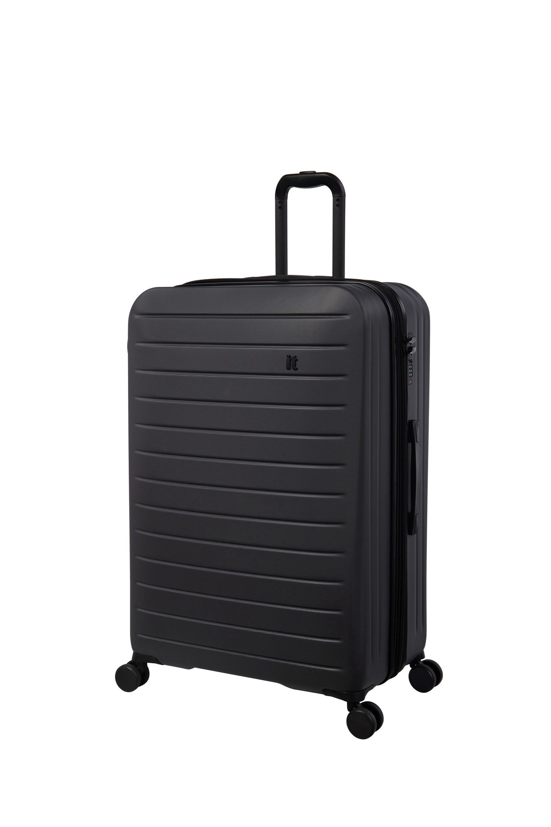 Buy IT Luggage Large Grey Legion Suitcase from the Next UK online shop