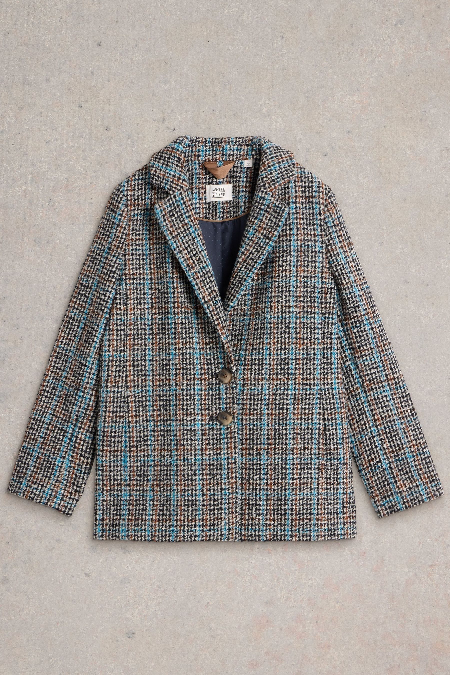 Buy White Stuff Grey Aspen Check Jacket from Next Ireland