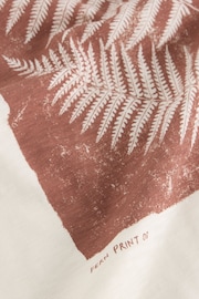 White Stuff Leaf Graphic 100% Cotton T-Shirt - Image 6 of 6