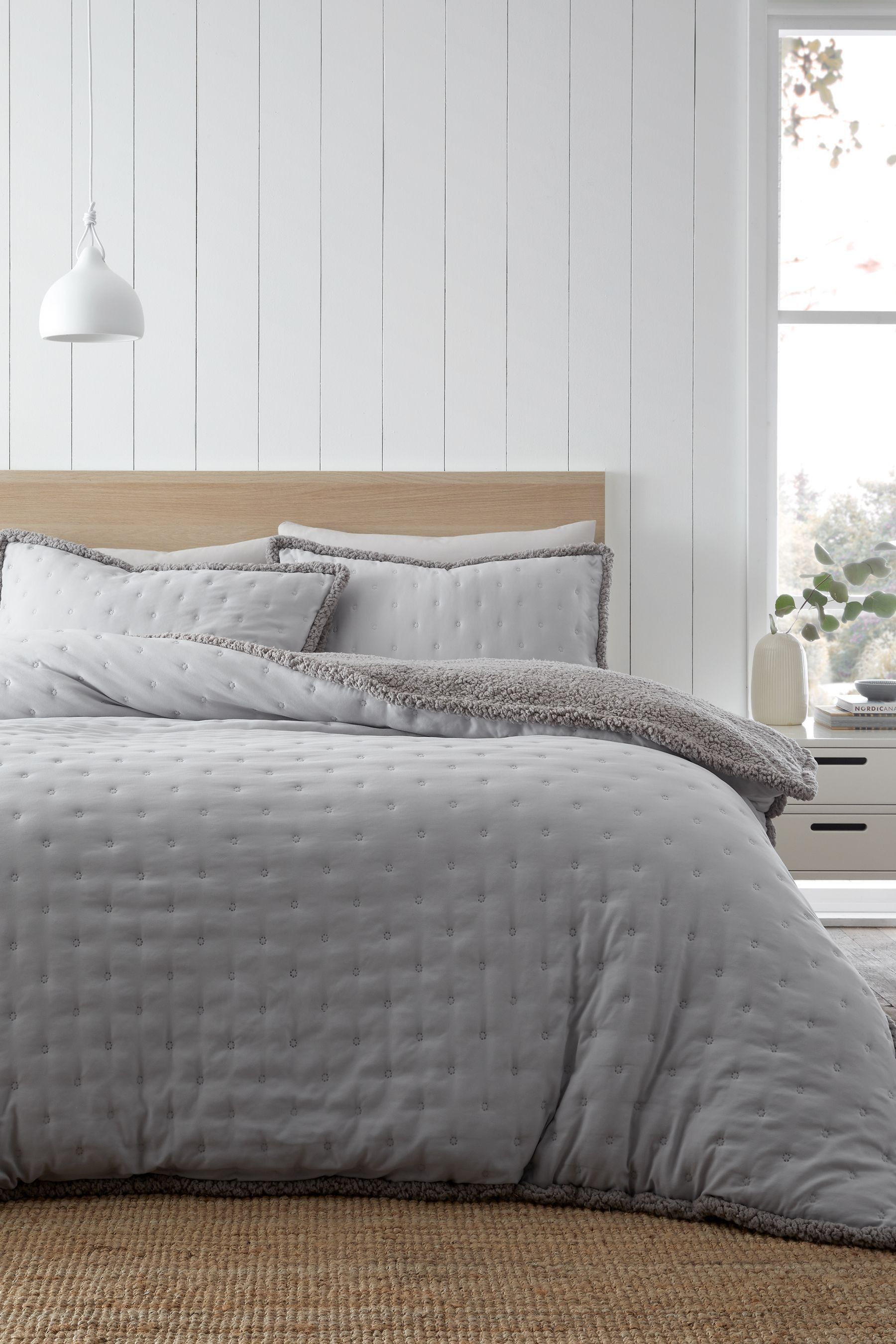 Sherpa quilt cover outlet
