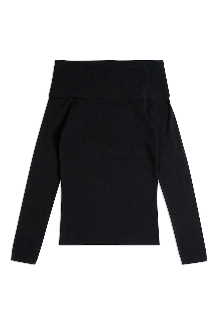 Albaray New Bardot Black Jumper - Image 4 of 4