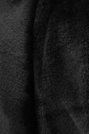 Catherine Lansfield Black Raschel Soft Velvet Touch Throw - Image 3 of 3