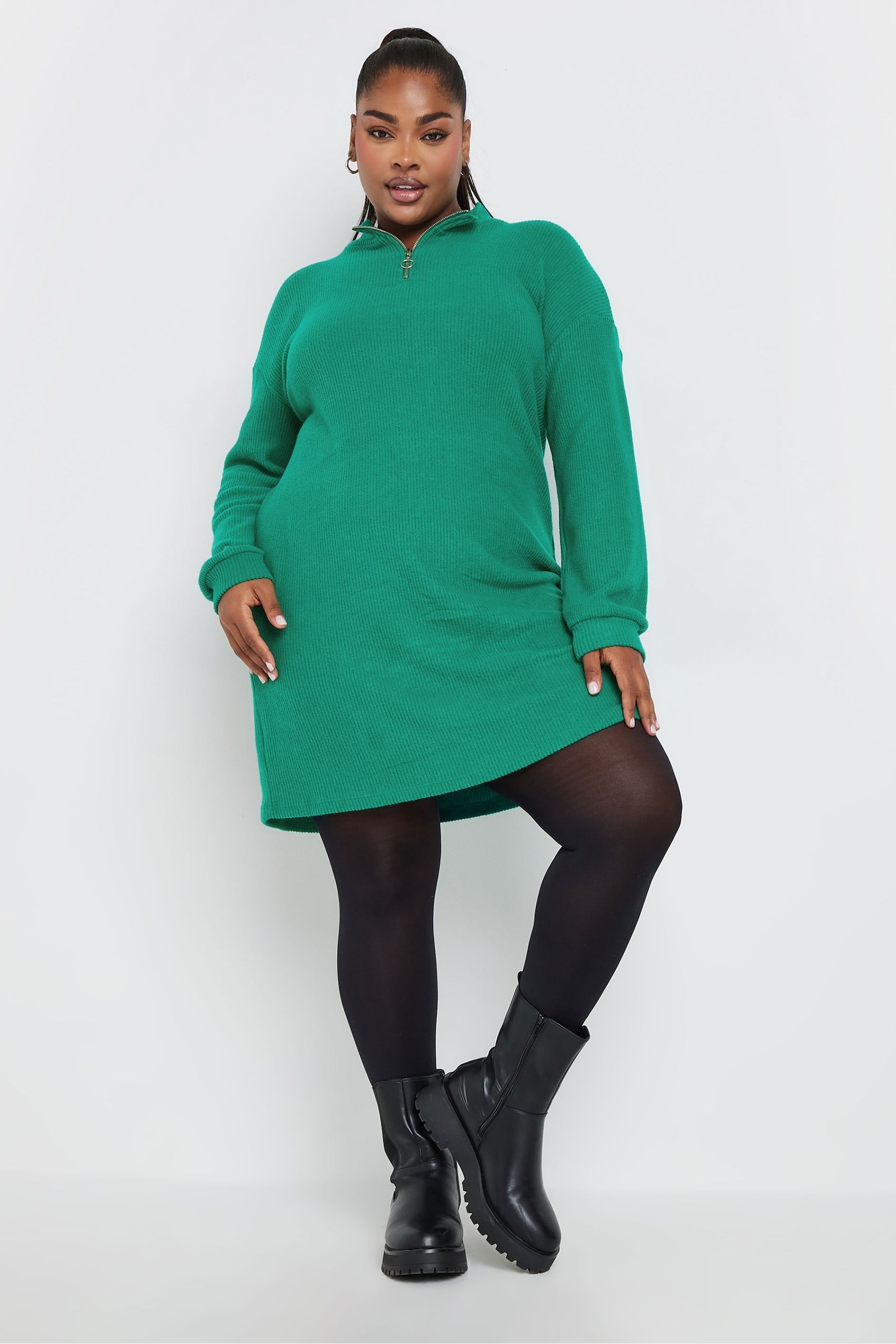 Green jumper outfit hotsell
