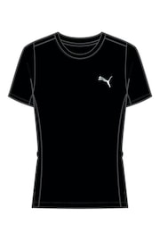 Puma Black Womens Run Favorite T-Shirt - Image 5 of 5