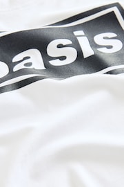 White Oasis Band 100% Cotton T-Shirt (3-16yrs) - Image 6 of 6