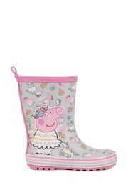 Totes Pink Girls Peppa Pig Ballerina Welly Boots - Image 3 of 5