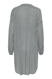 Kaffe Blue KAamber Knee Length Long Sleeve Dress - Image 6 of 6