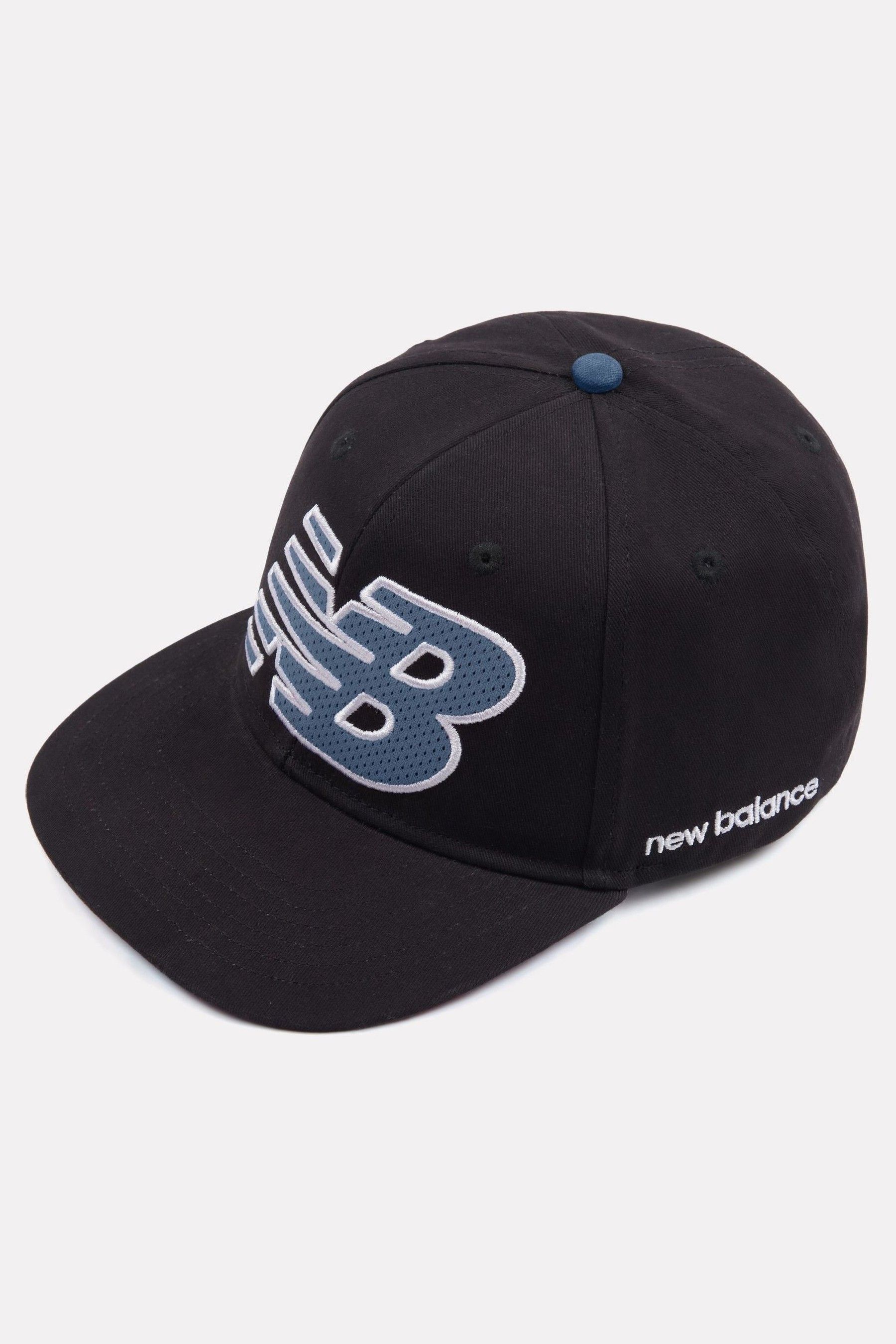 New Balance Black Boys Snapback Cap