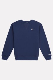 New Balance Blue Boys Premium Loopback Sweatshirt - Image 7 of 9