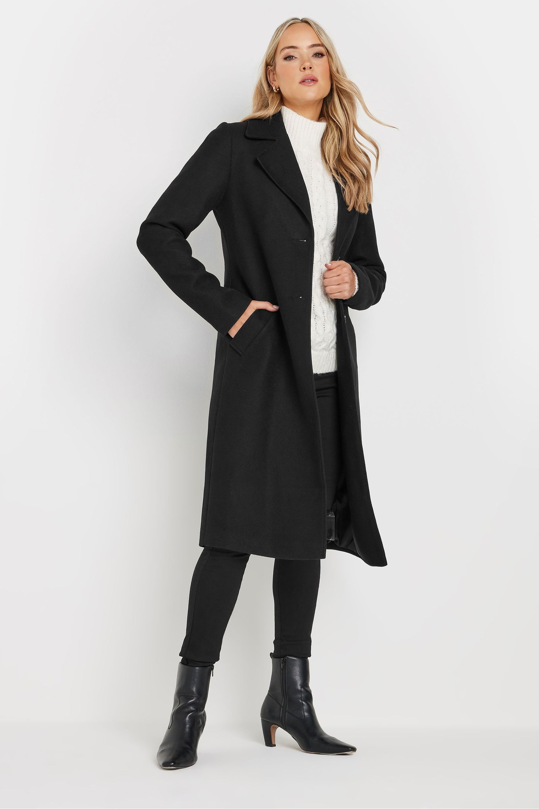 Single breasted coat womens store