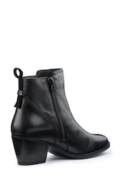 Hotter Black Regular Fit Delight Zip Boots Black - Image 3 of 4