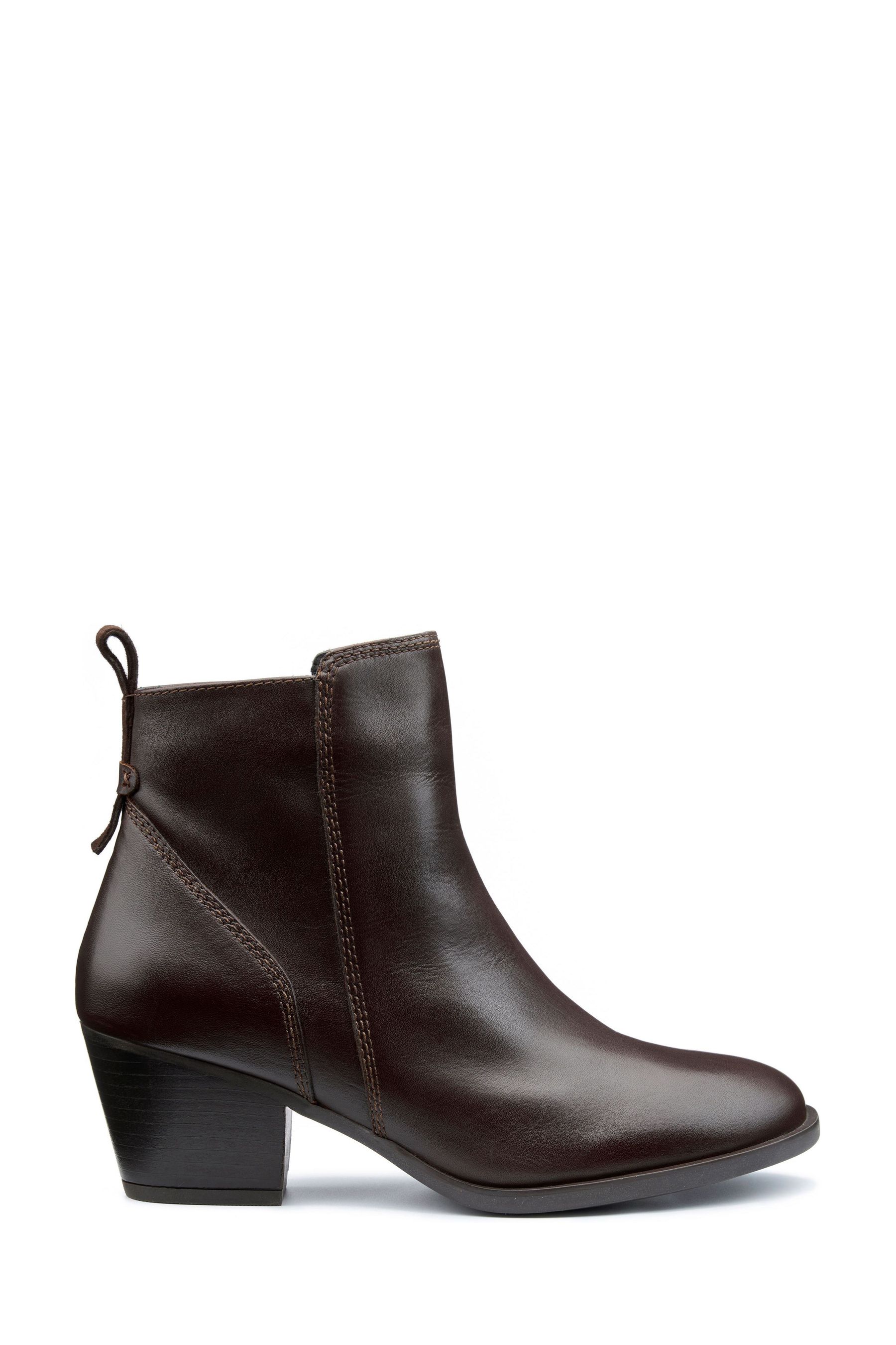 Buy Hotter Brown Regular Fit Delight Zip Boots from the Next UK online shop