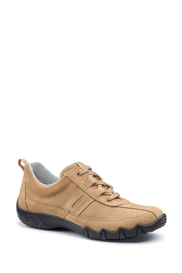 Hotter Brown & Black Wide Fit Leanne II Lace-Up Trainers - Image 2 of 4