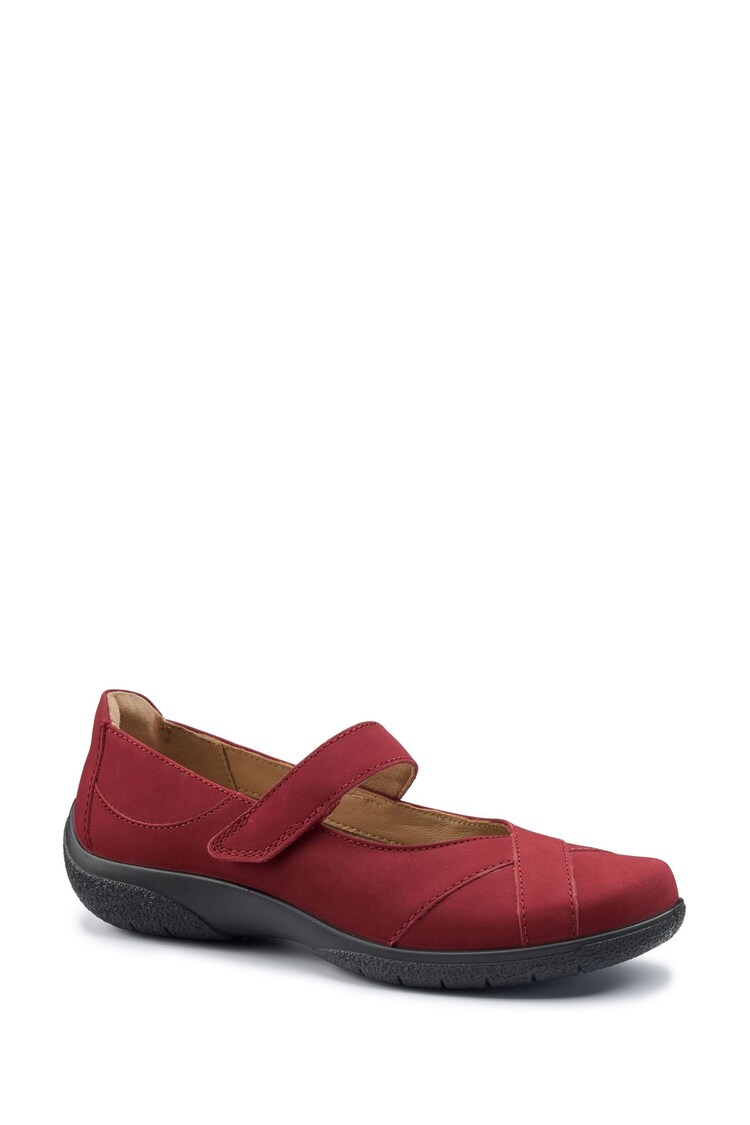 Hotter Red Hope Touch-Fastening Wide Fit Shoes - Image 2 of 4