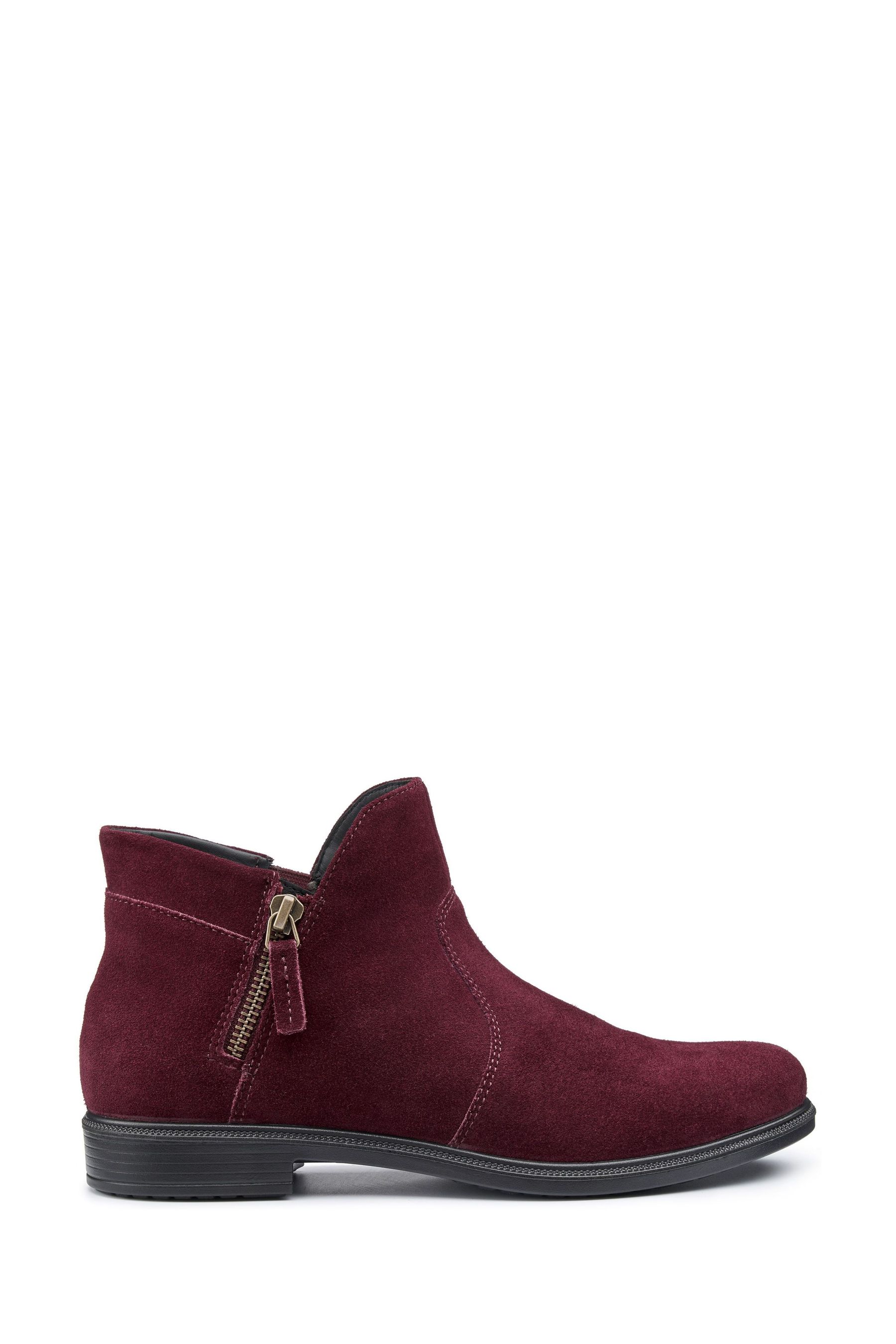 Buy Hotter Red Regular Fit Ludlow Zip Boots from the Next UK online shop