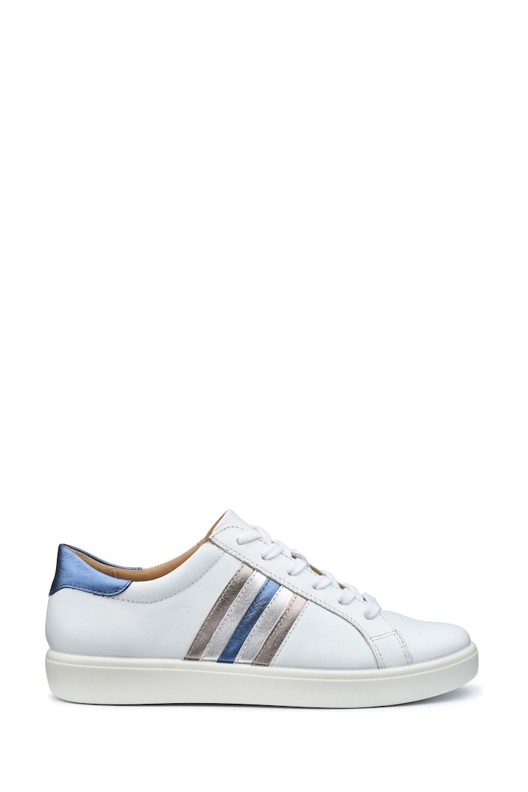 Hotter White Regular Fit Switch Lace-Up Trainers - Image 1 of 4