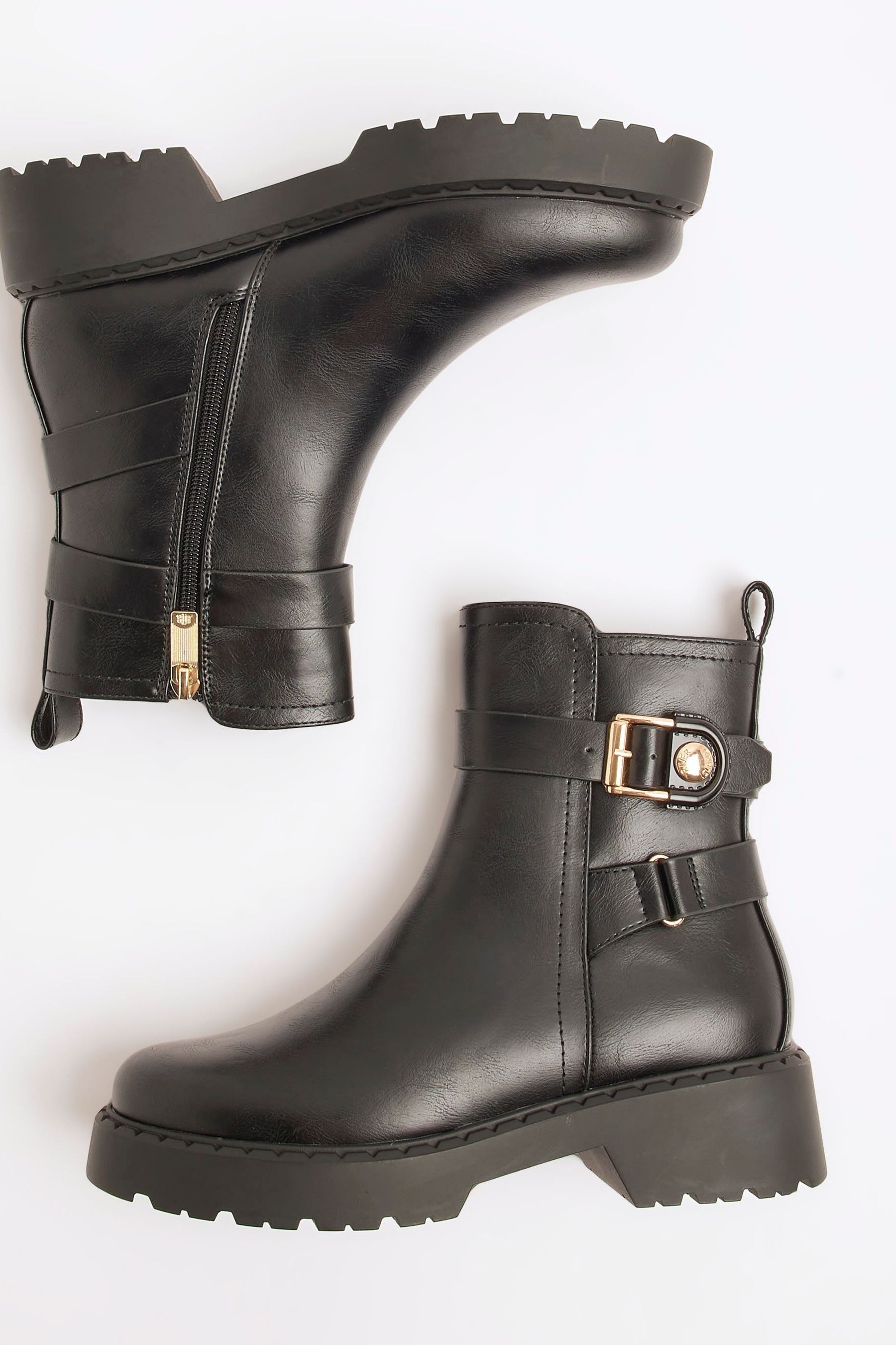River island leather ankle boots hotsell