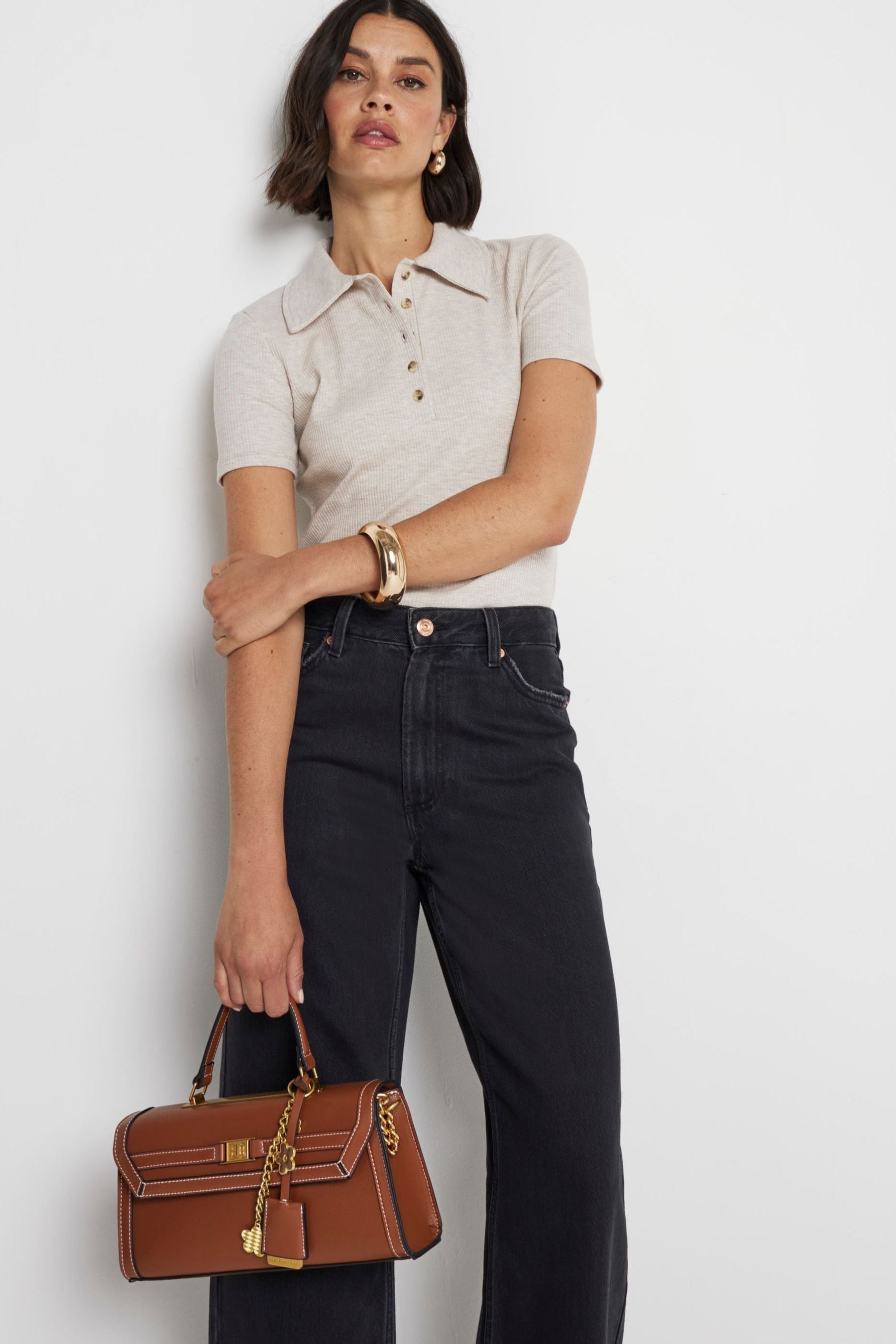 River Island Mini East West Tote Bag