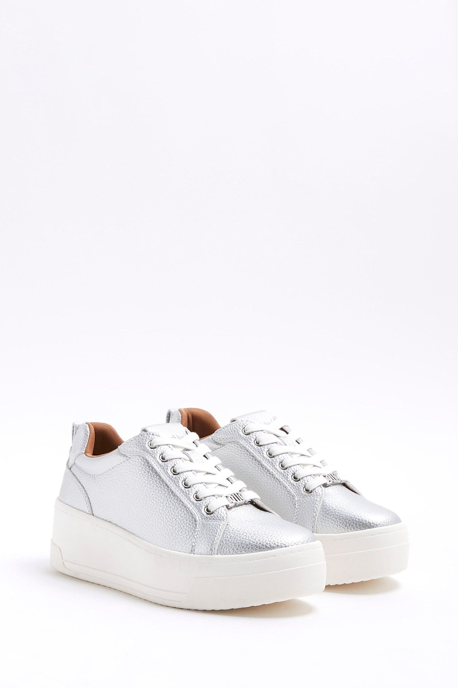 River island platform trainers discount
