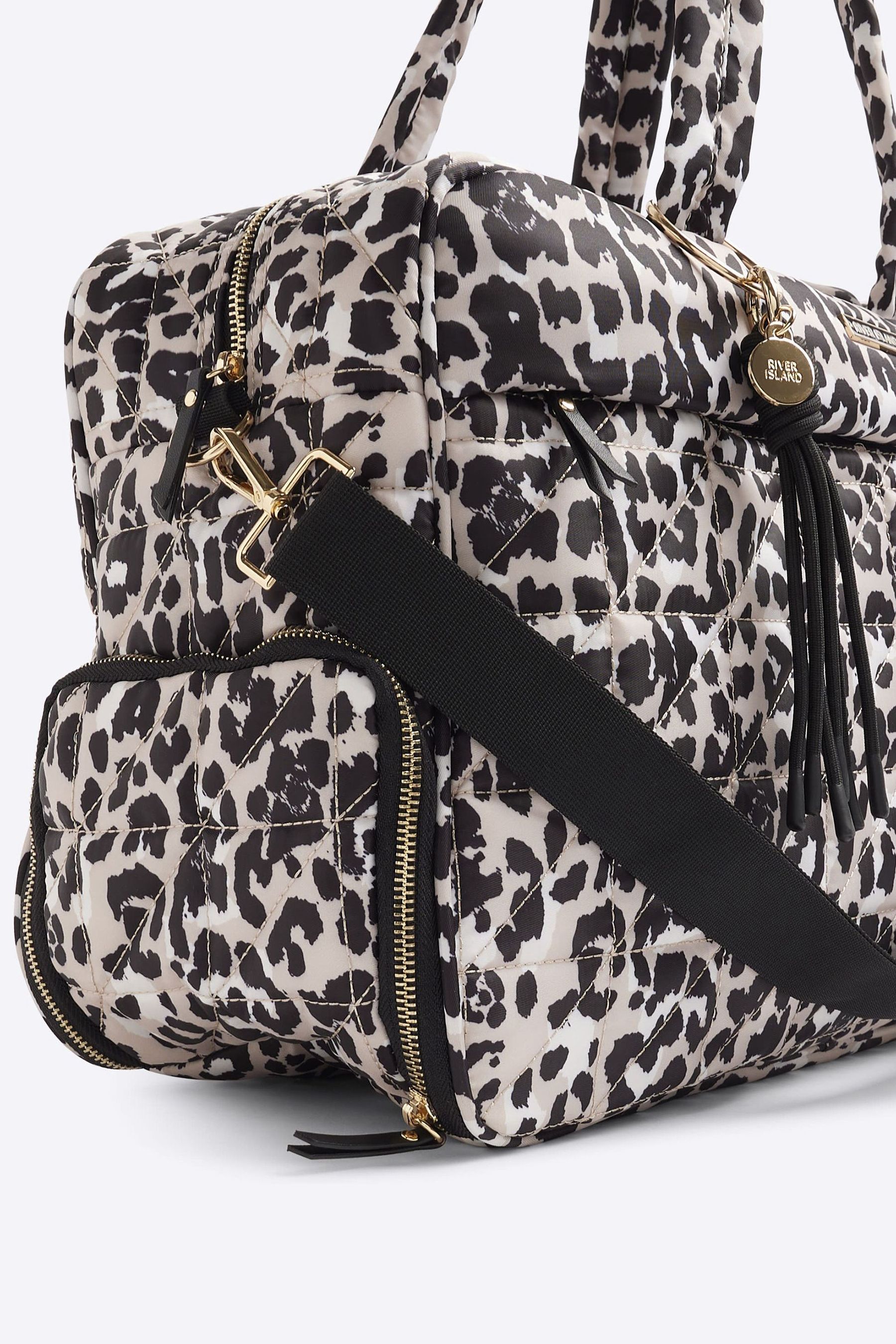 Leopard holdall top