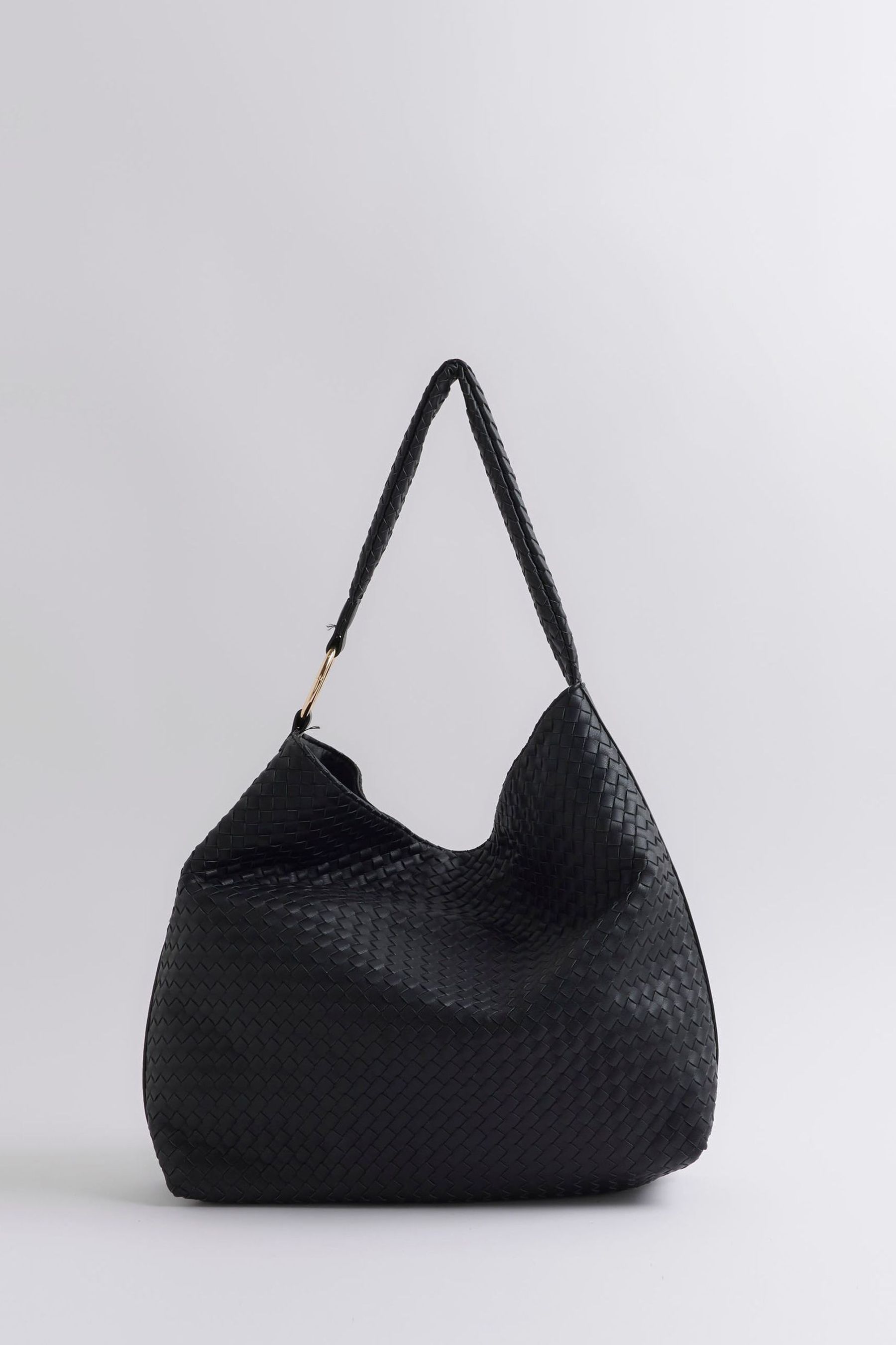 River island slouch bag black discount