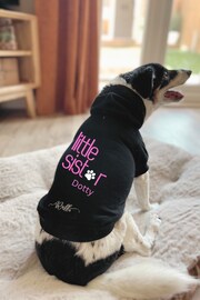 Personalised Little Sister Dog Hoodie by RUFF - Image 1 of 5